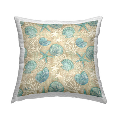 Abstract Outdoor Throw Pillow