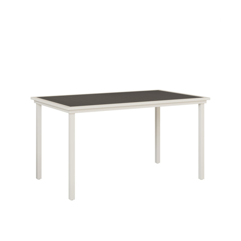 Berlin Gardens Vida 73″ Bar Table, Coastal Grey