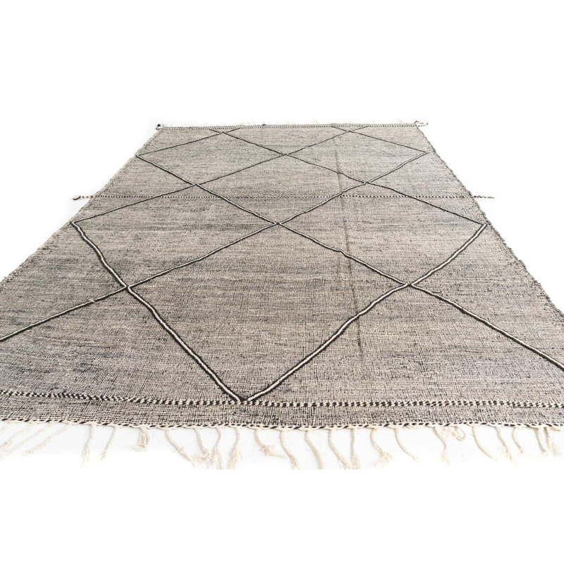Odea Black and White Rug
