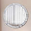 Huldar Glass Flat Wall Mirror