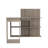 Masai Writing Computer Desk, Five Open Shelves-75264447