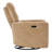 Bela Mila Leather Rocking Swivel Power Recliner(Set of 2)-121439018