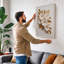 Sculpted Paper Blooms Botanical - Wrapped Canvas-435352736-435352739