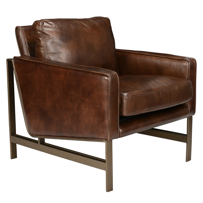 Chad Club Chair, Brown