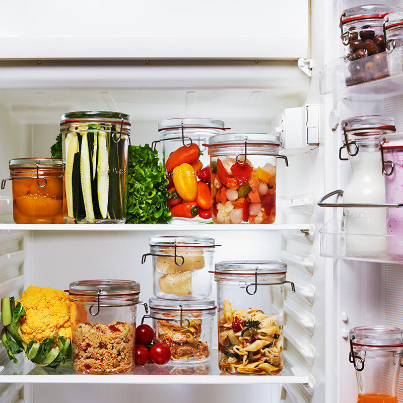 Lock-Eat Food Jar (1 Piece), 6.75" H x 4.75" W x 4.75" D