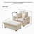 Corduroy Upholstered Oversized Chaise Lounge Chair with Ottoman,with Cup Holder,Mobile Phone Stand&USB Charging Port-1538306880
