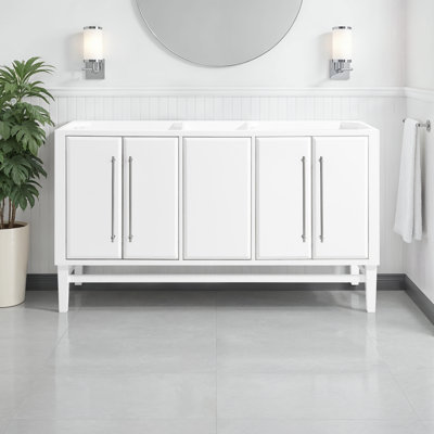 Ewen 60'' Double Bathroom Vanity Base Only