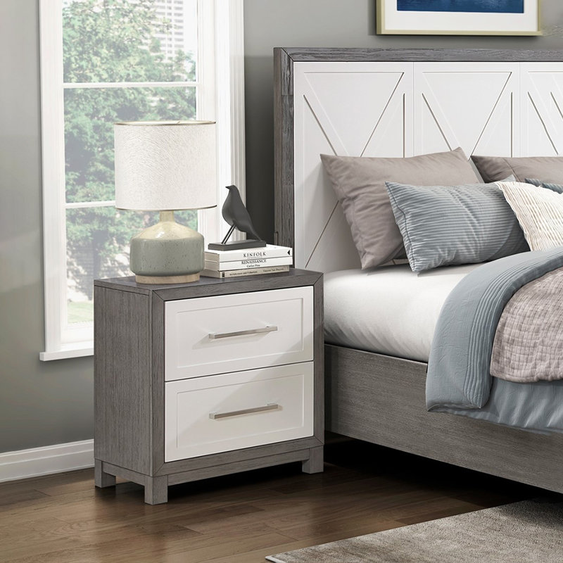 Mobilier de chambre à coucher deux tiroirs à deux tiroirs 1 pièce