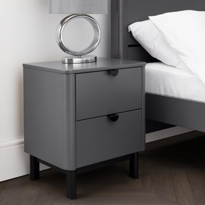 Janine 46cm W Manufactured Wood Bedside Table
