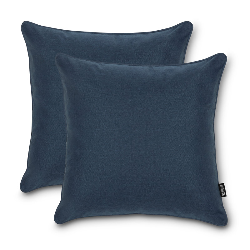 Montlake Outdoor Throw Pillow, Heather Indigo