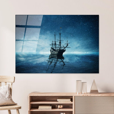 Boze Wall Decor on Tempered Glass