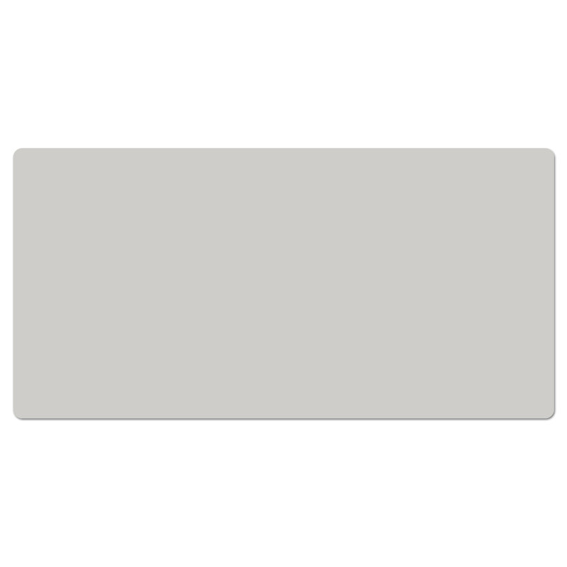 CounterArt Large Waterproof Desk Protector Mat 32" x 16", Grey