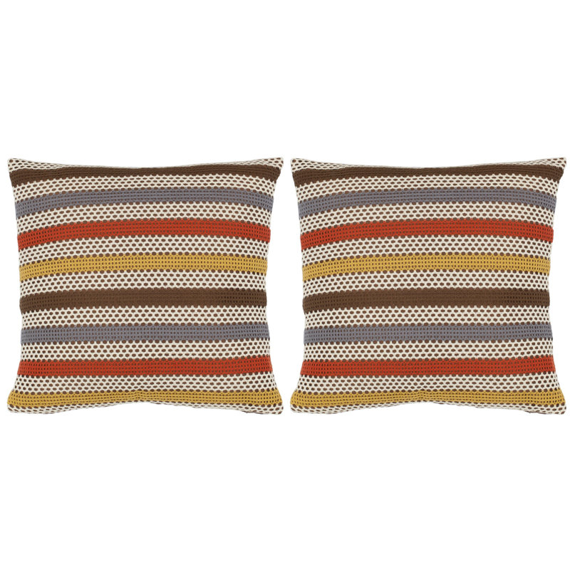 Leslie Throw Pillow, Brown