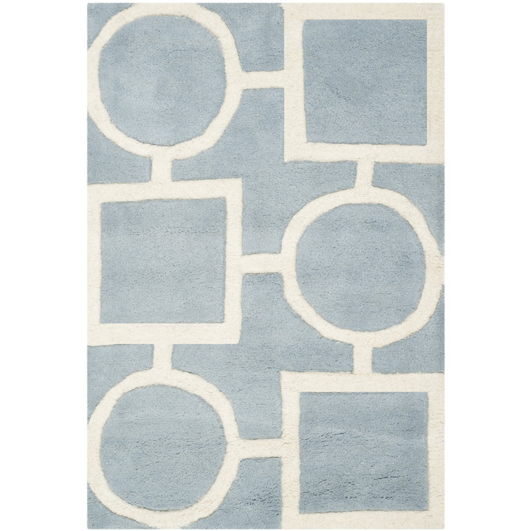 Teresita Hand Tufted Wool Geometric Rug