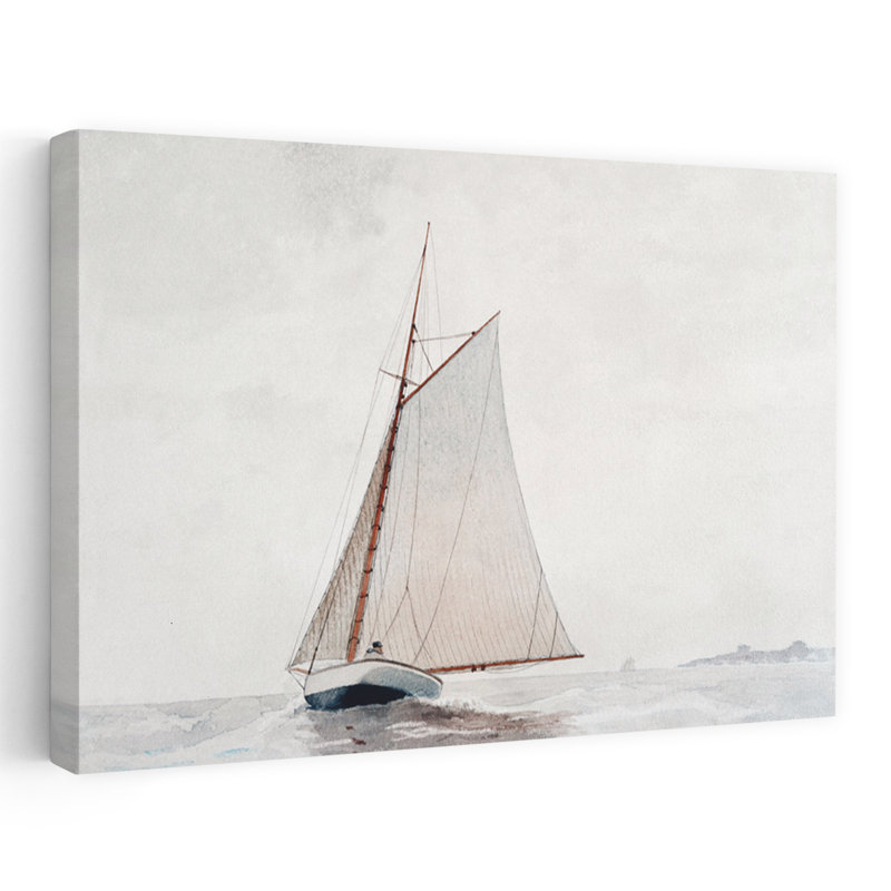 Sailing Excursion Coastal Art, 40" H x 60" W