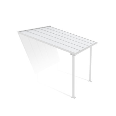 Auvent de patio en polycarbonate