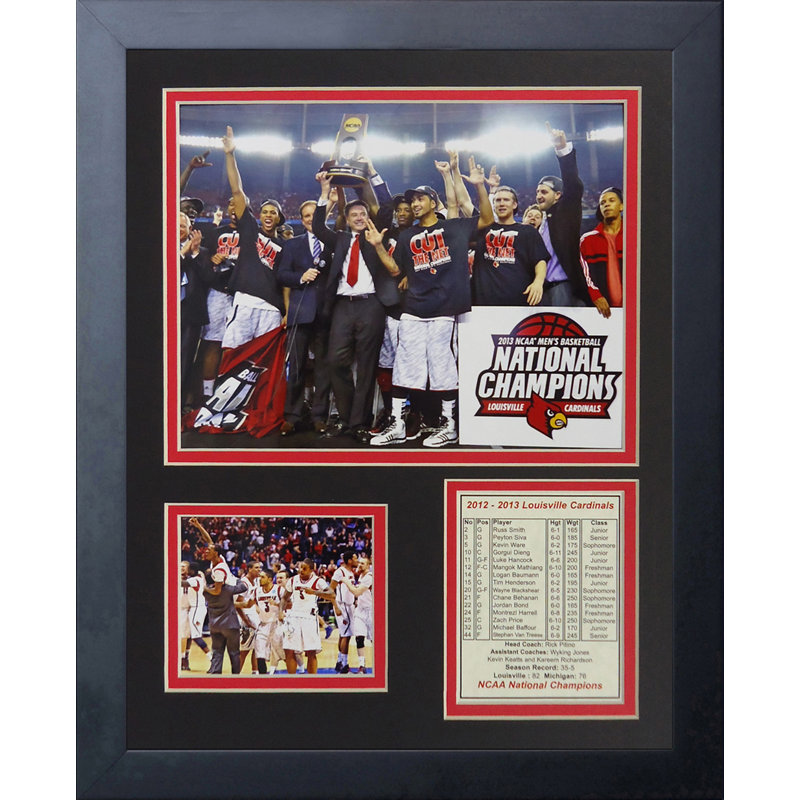 Souvenirs encadrée 2013 louisville cardinals