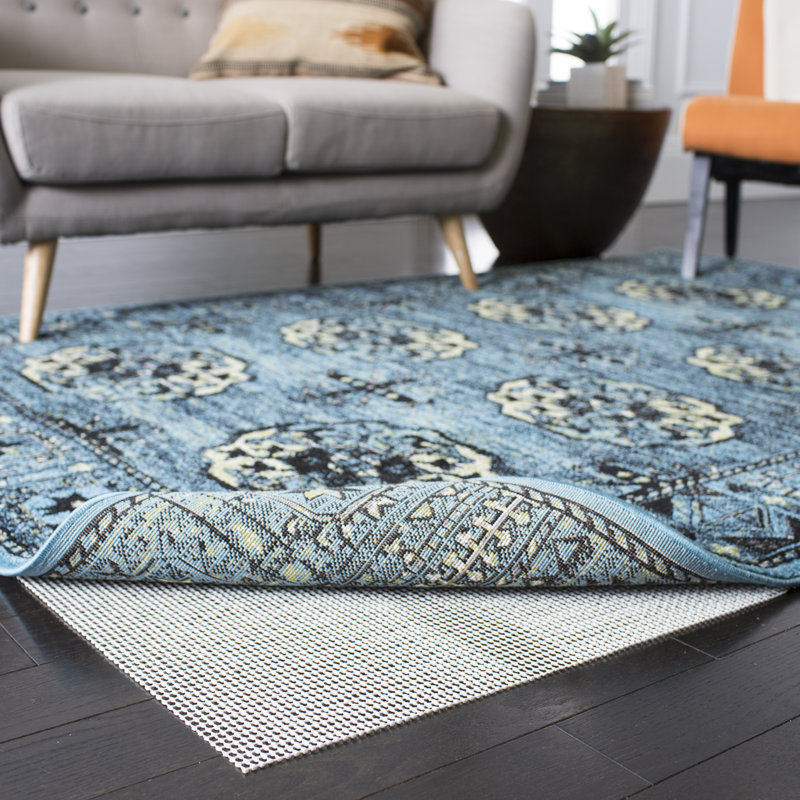 Tapis quadrillé crème, Rectangle 12 pi x 15 pi