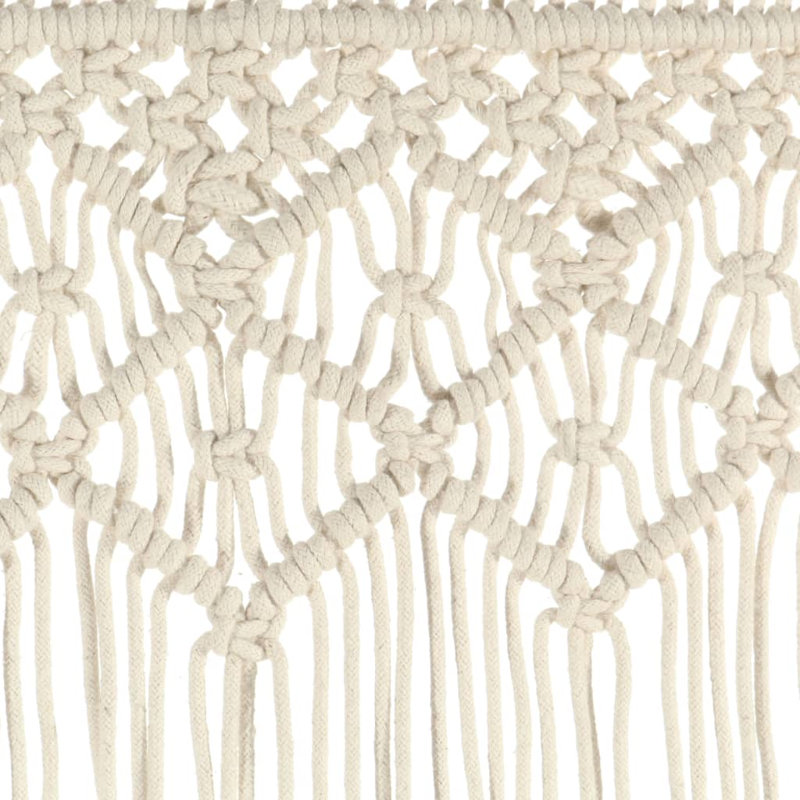 Lasater Sheer Curtain Single Panel, Cream
