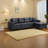 Space-saving Black Pu Sofa, Modern Sectional Sofas With Chaise Lounge