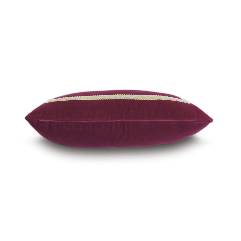 Tresco Plush Raspberry Sham, Standard