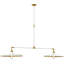 Piatto 63" Linear Pendant with Shade-716309868