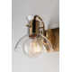 Luke 3 Light Transparent Dimmable Vanity Light
