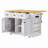 Allycia 53'' Kitchen Island With Drop Leaf-522884804