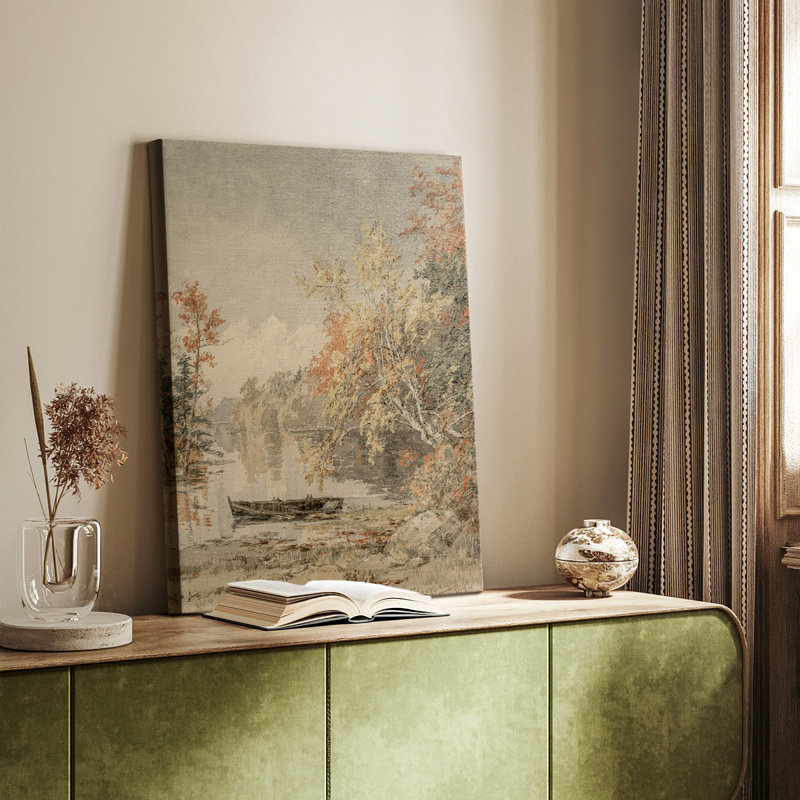 Paysage rétro CLXVI - galerie Cavas sur mesure