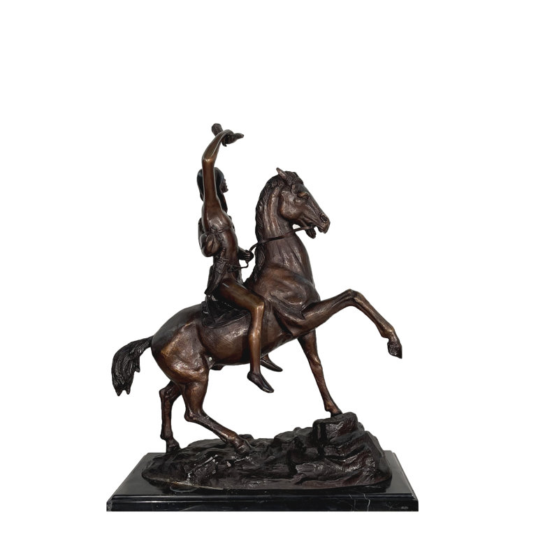 Horse Bronze Garden Statue
