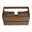 Meuble-lavabo simple 36 po avec plateau en plastique Algar-1873374192