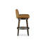 Upholstered Stool with Solid Wood Frame-379079124