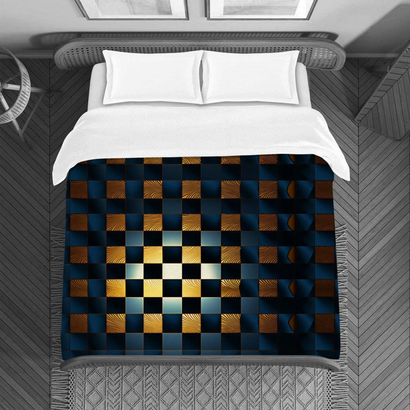 Checkered Tartan Bedding, Twin