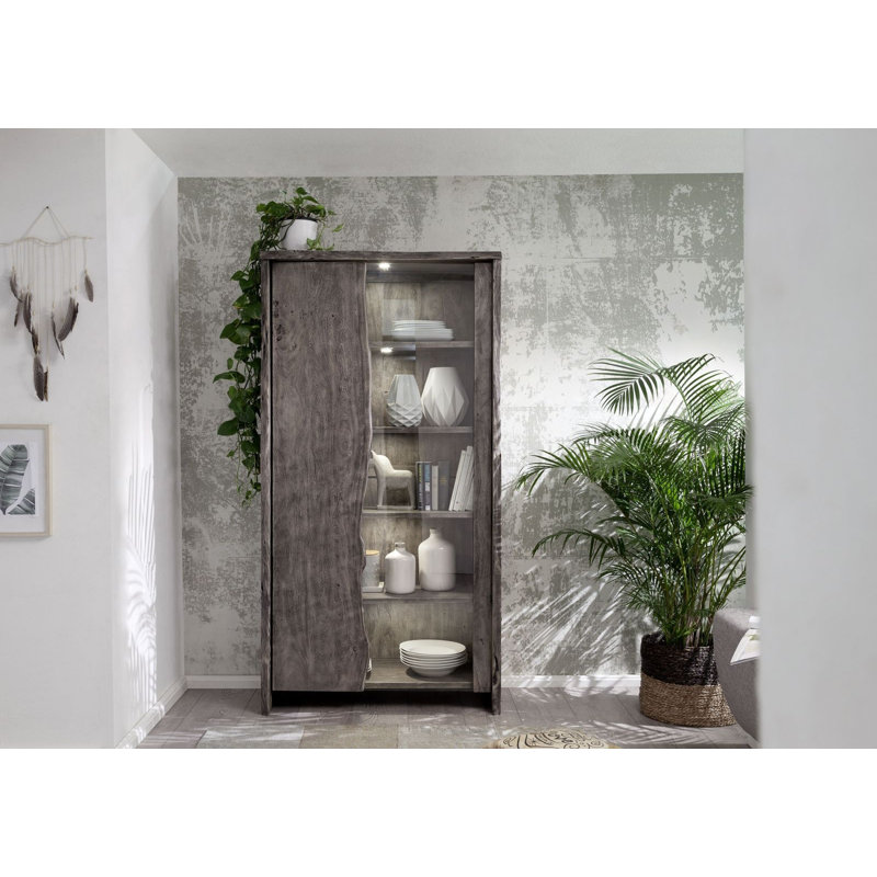 Display Cabinet, Grey