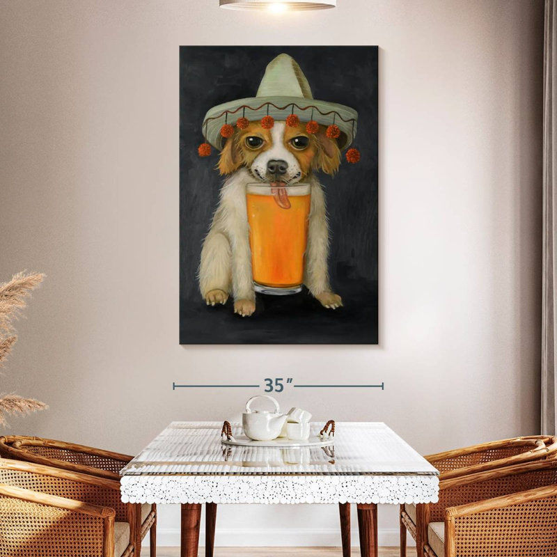 Boozer, 51" H x 34" W