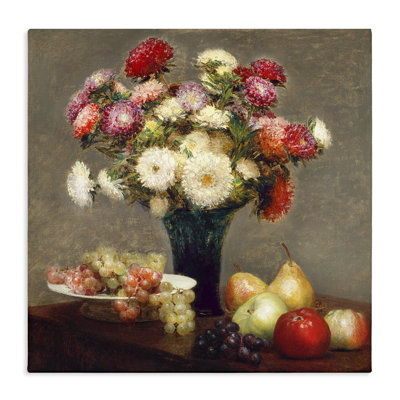 «Fruit & Asters Still Life Canvas», conception par CAD Designs