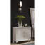 Table de chevet Cross Glam Champagne