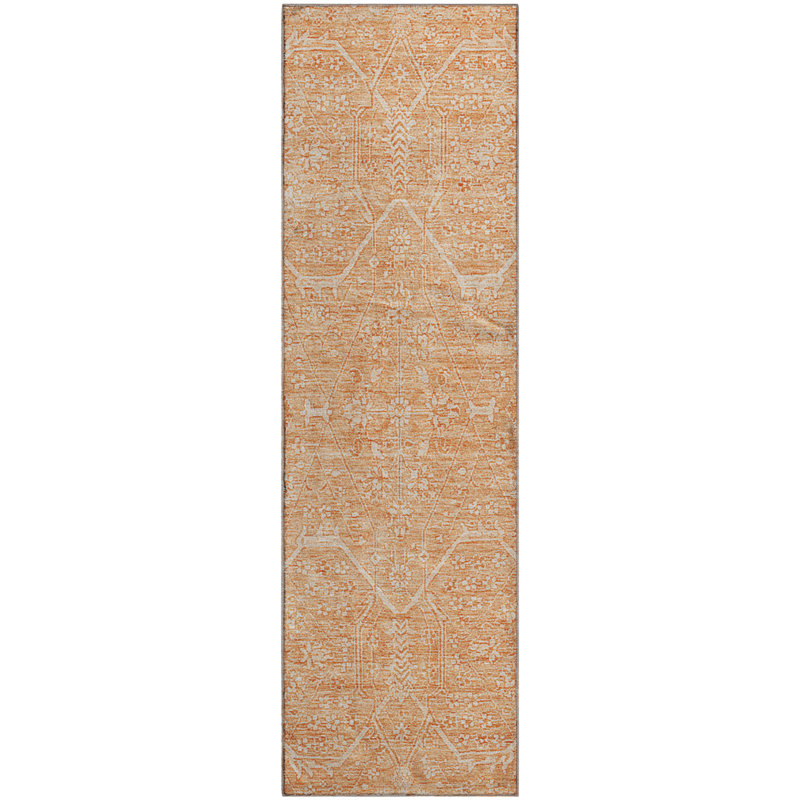 Premium Machine Washable Barry AMF1224 Panel Rug, Runner 2'3" x 7'6"