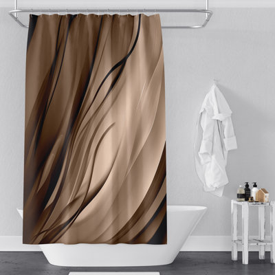 Cymon Abstract Shower Curtain