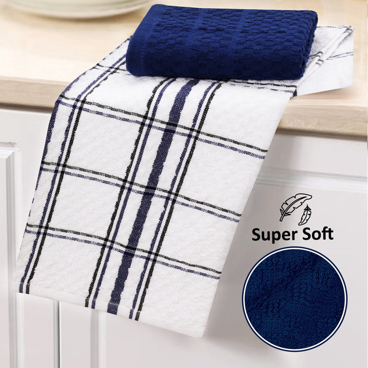Latitude Run® Dishcloth Tea & Kitchen Towels 100% Cotton Extra Large 15x29  Inches & Reviews