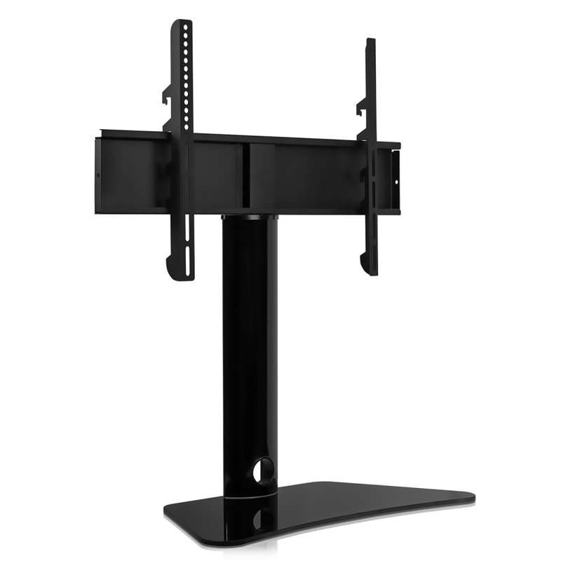 Meuble télé pivotant universel Mount-It | Meuble télé de table pour écran 32-55 pouces | 88 lb Capacité
