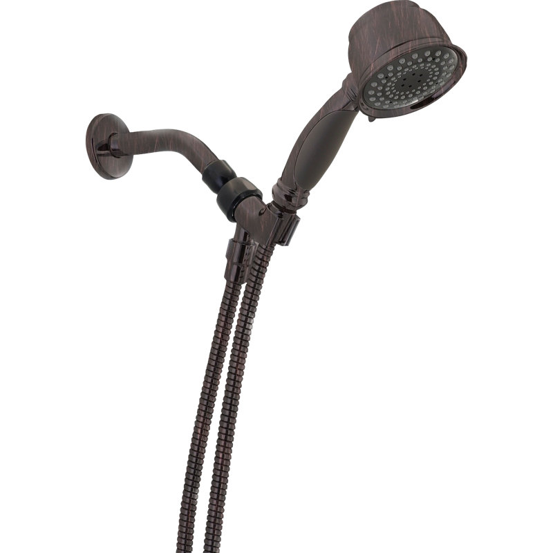 Universal Showering Components Multi Function Handheld Shower Head with TouchClean, Venetian Bronze