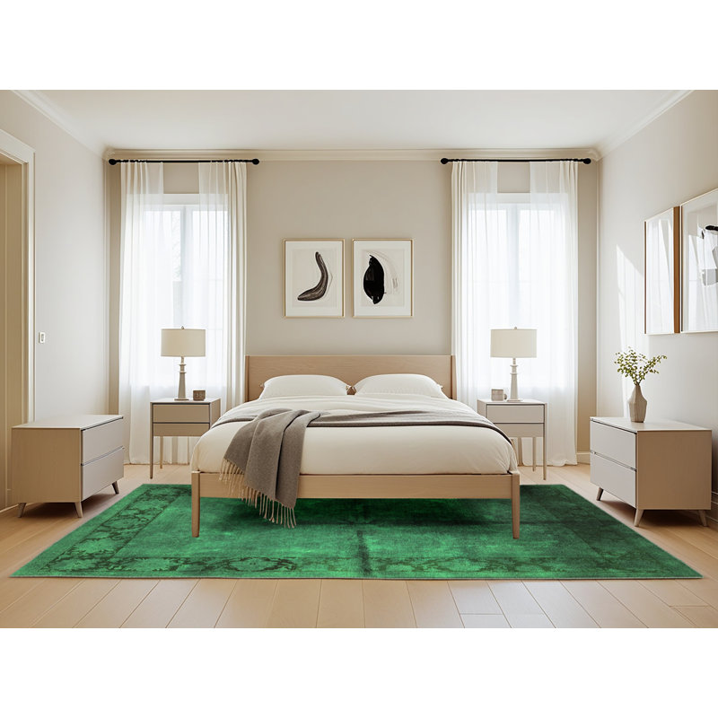 Washable Oriental Indoor Rug, Rectangle 5' x 8'