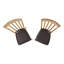 Strongsville Upholstered Slat Back Side Chair
