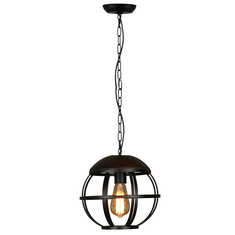 Lustre tambour simple à 1 lumière