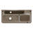 28" x 12" Console Bathroom Sink with Washboard, Stainless Steel Legs, Ceramic Utility Vanity Sink, Open Shelf, Single Hole Faucet Compatible