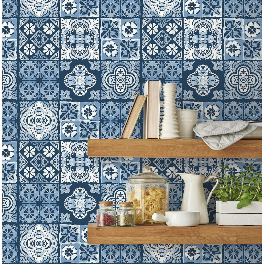 Nesta 16.5' x 20.5" Wallpaper Roll Dakota Fields 