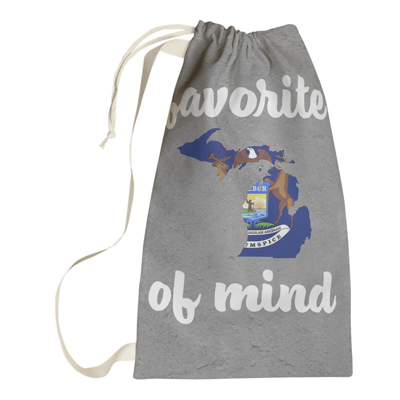 Sac à linge State of Mind, Petit (H 64 po x l 20 po x 1,5 po), Michigan