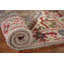 Tapis indien géométrique en laine 2 x 3