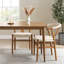 Burton Metal Base Dining Table